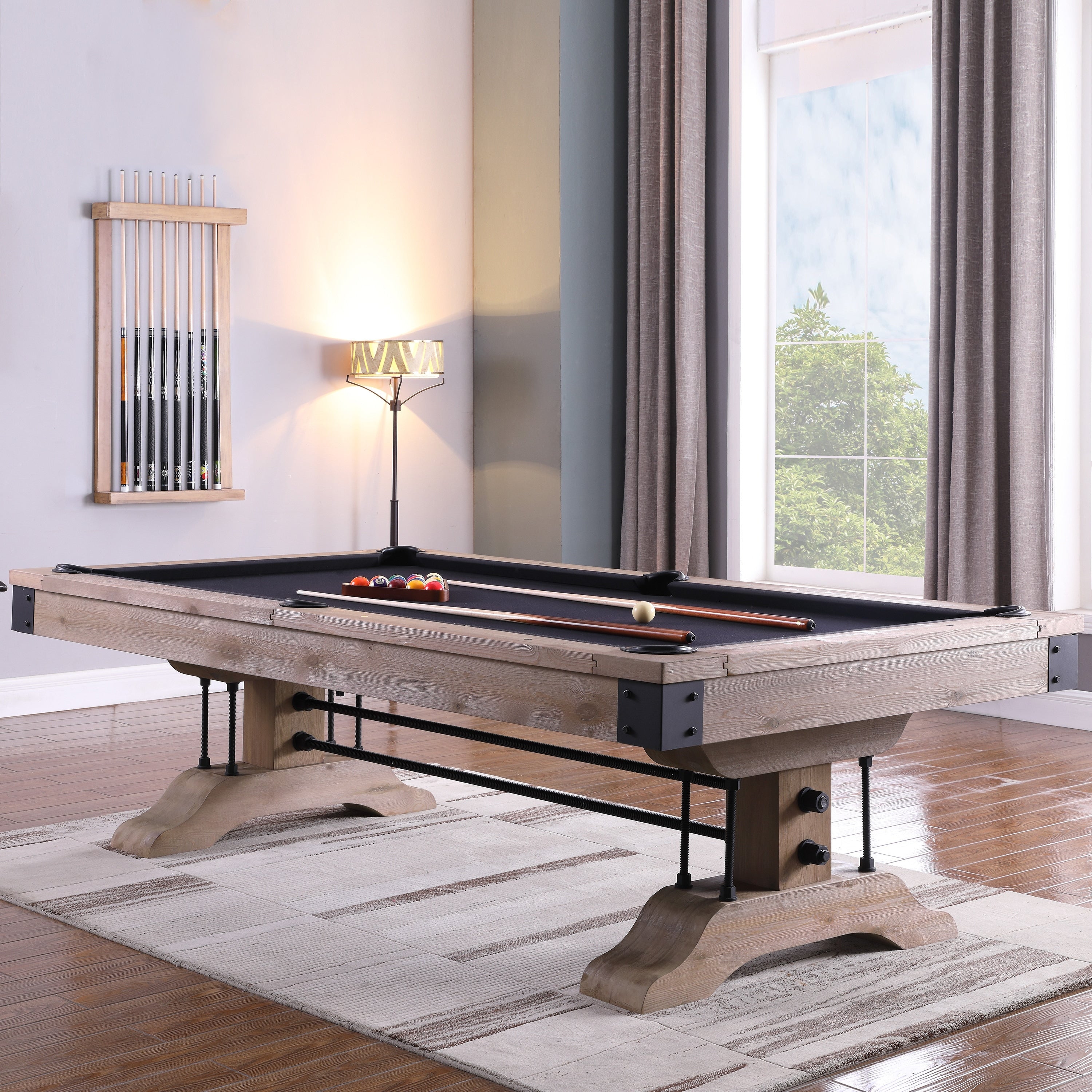 Manchester Slate Pool Table W/O Dinning Top & Bench