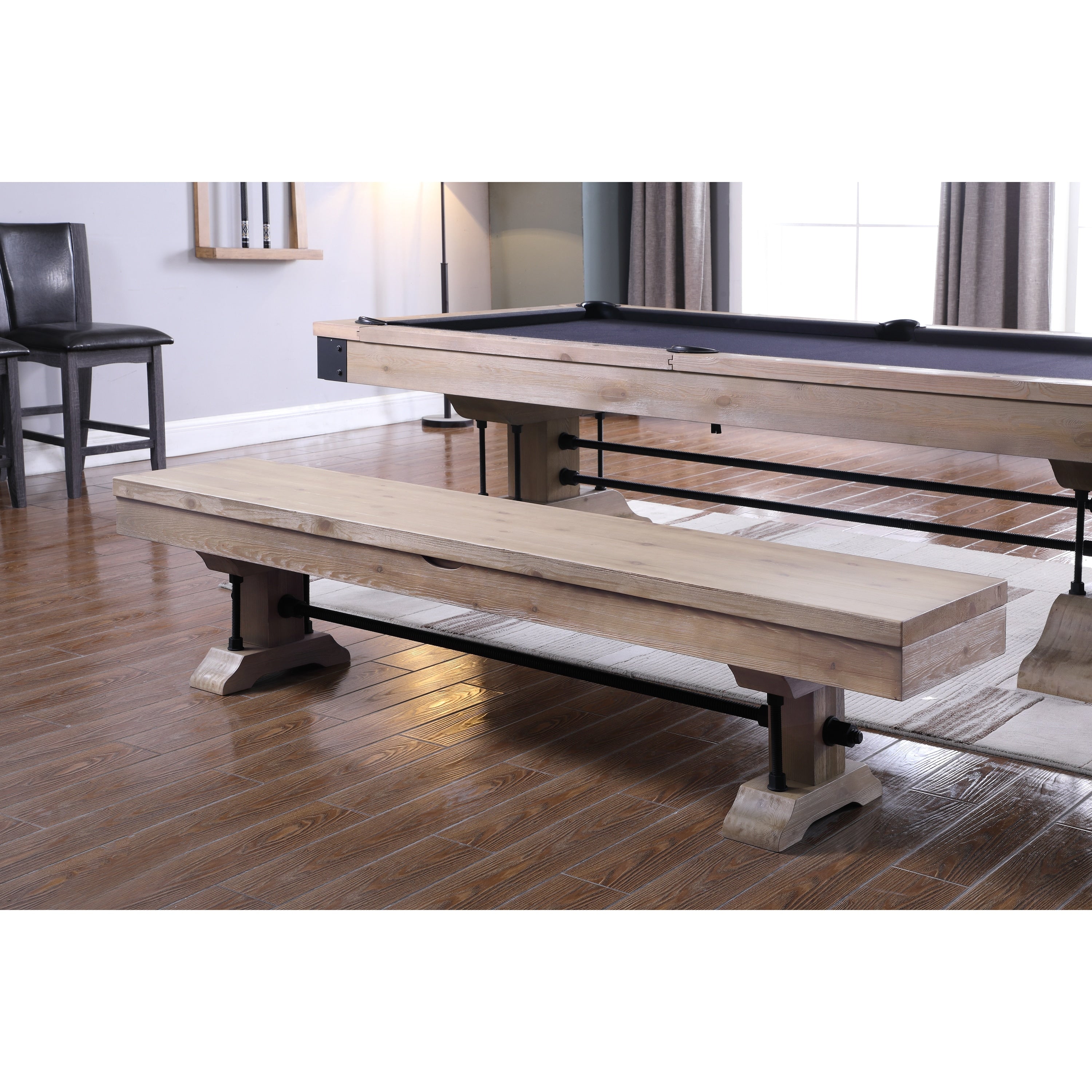 Manchester Slate Pool Table W/O Dinning Top & Bench