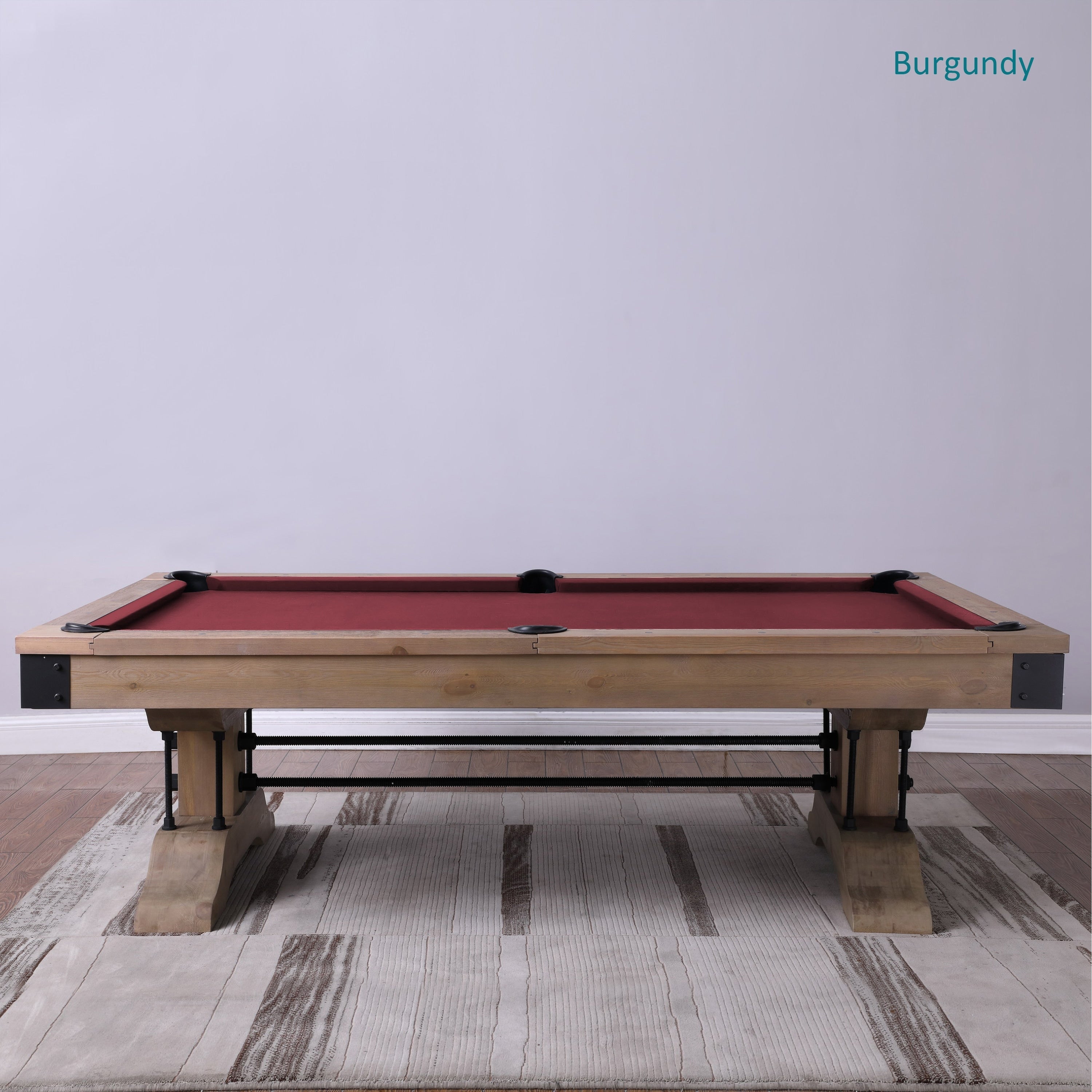 Manchester Slate Pool Table W/O Dinning Top & Bench